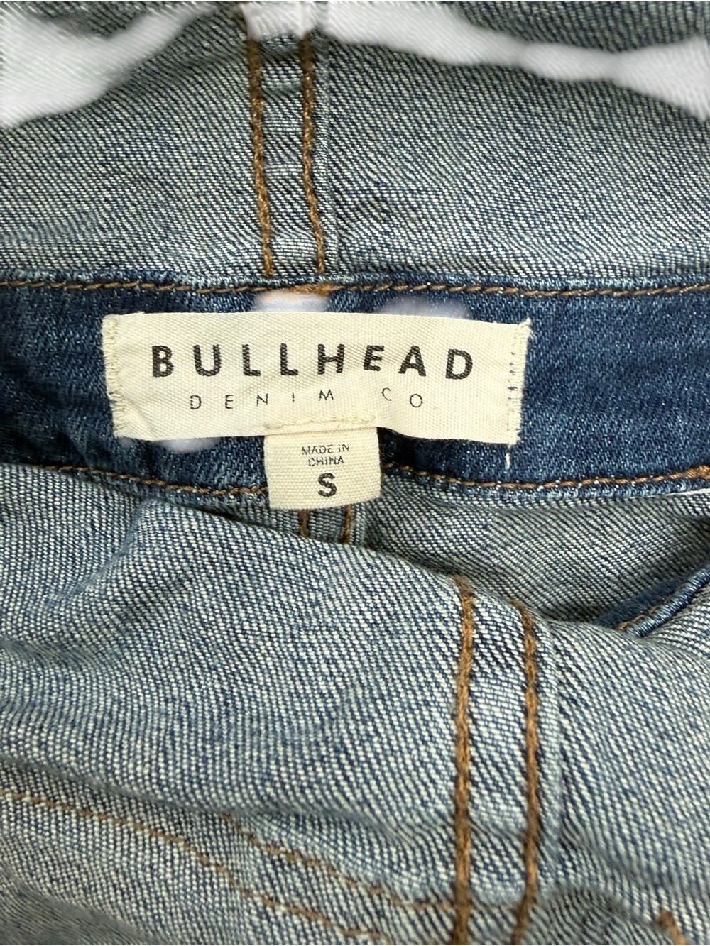 Women’s Bullhead Denim Co. Classic Denim Overalls EUC Size Small - Picture 8 of 10